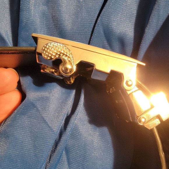 Faernode Mens Ratchet Leather Belt - Picture 6 of 8